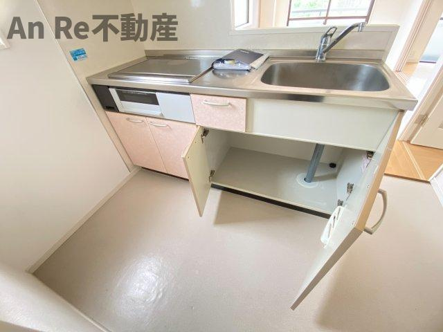 川口市戸塚東３丁目の賃貸マンションのキッチン