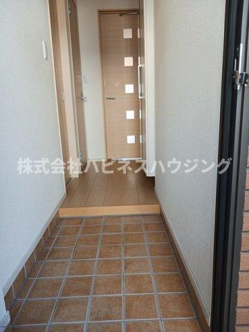 パレスハイムの玄関