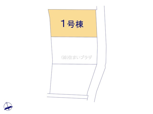 仲介手数料無料）江南市鹿子島町第四の区画図