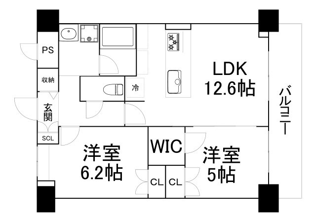 【間取り】 | グランドレッセ今里