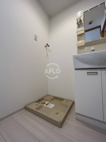 willDo難波wIの洗面所|willDo難波wⅠ　室内洗濯パン