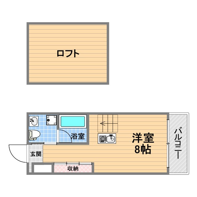 C4 koushien eastの間取り