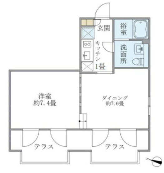 【間取り】 | ステラコート中野