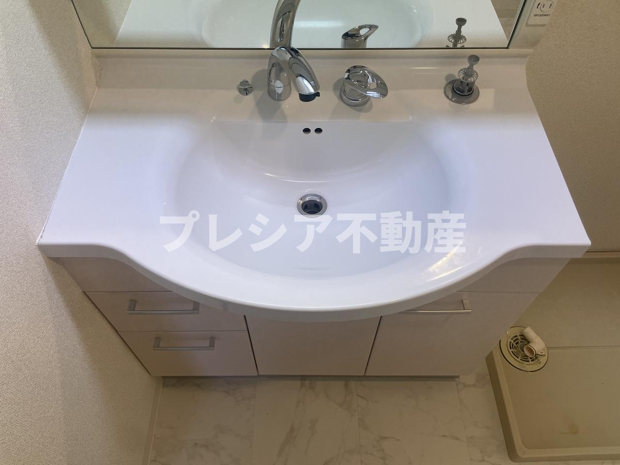 デセンテ甲子園口の洗面所