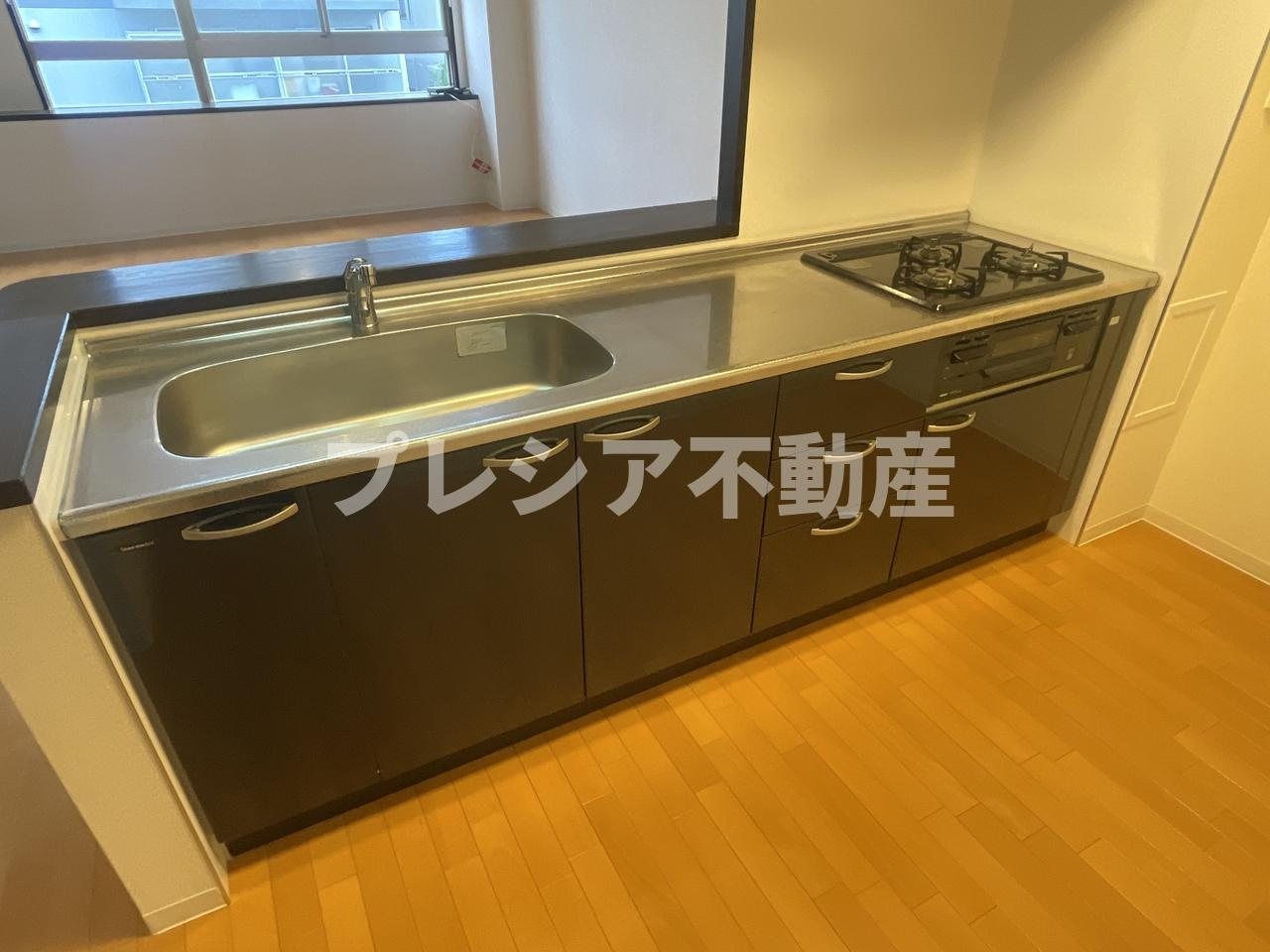デセンテ甲子園口のキッチン