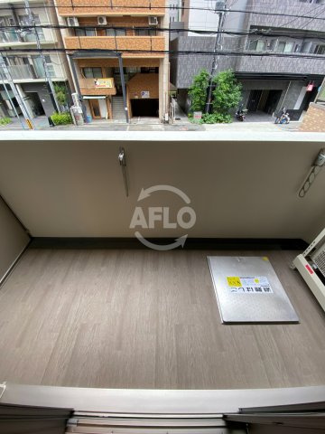 ファーストフィオーレ新町ファジスタのバルコニー