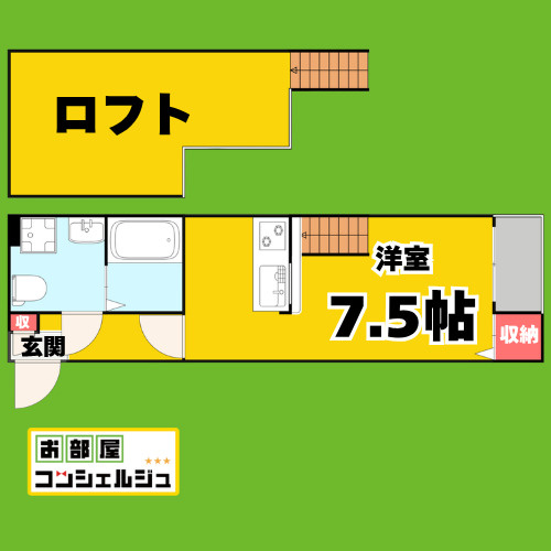 リバティー則武の間取り