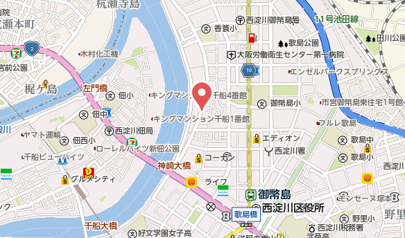 【地図】 | フジパレス御幣島