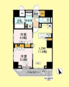 【間取り】 | リーラ品川戸越　は三都市アース中延店へお任せください！　ご内覧可能なお部屋は物件現地お待ち合わせご案内可能です！