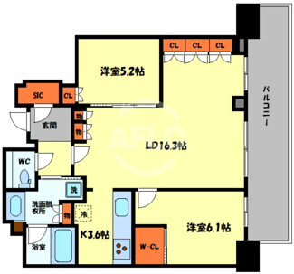 【間取り】 | グランドメゾン新梅田タワー THE CLUB RESIDENCE | グランドメゾン新梅田タワー THE CLUB RESIDENCE　間取り