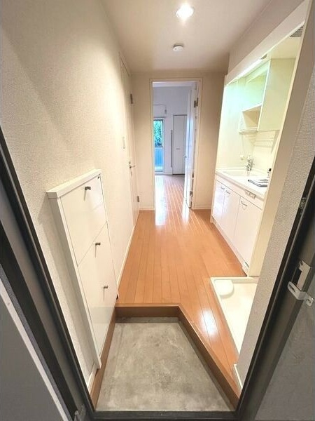 コンパートハウス本陣の玄関