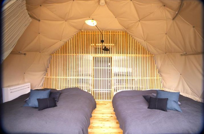 【洋室】 | dots by Dot Glamping Suite 001