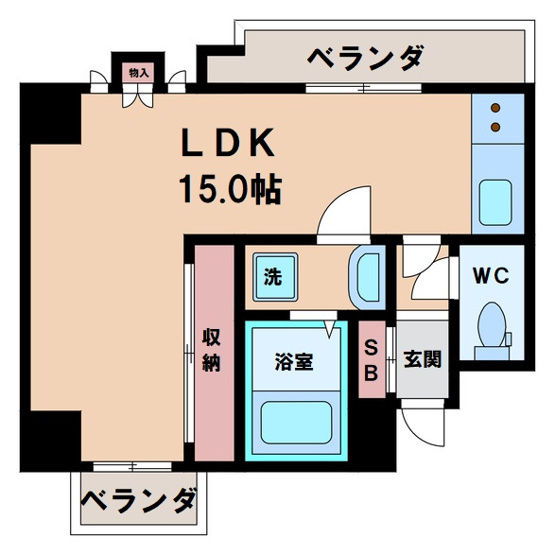 【間取り】 | メロディハイム東帝塚山