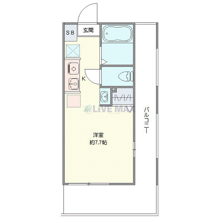 ラフィーネ反町の間取り