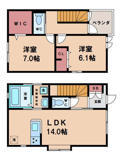 【間取り】 | ヴェル・ラフィーネ帝塚山