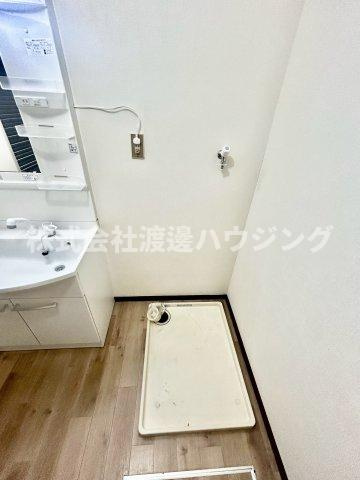 高殿６丁目テラスハウスの設備|室内洗濯機置場