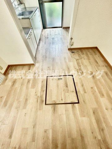 高殿６丁目テラスハウスの収納|床下収納