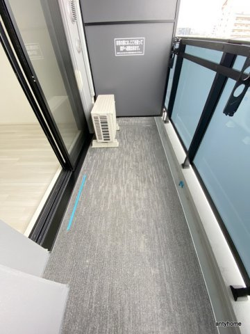 S-RESIDENCE難波大国町Uno 仲介手数料無料のバルコニー