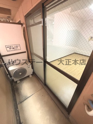 【バルコニー】 | U-ro大国町 仲介手数料無料