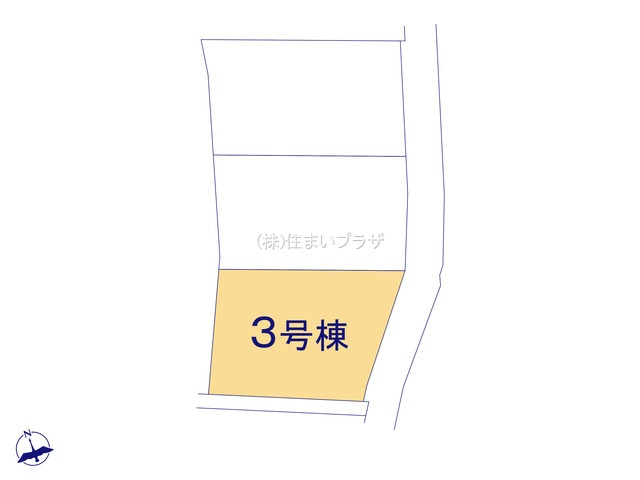 仲介手数料無料）江南市鹿子島町第四の区画図