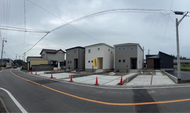 仲介手数料無料）江南市小杁町の前面道路含む現地写真