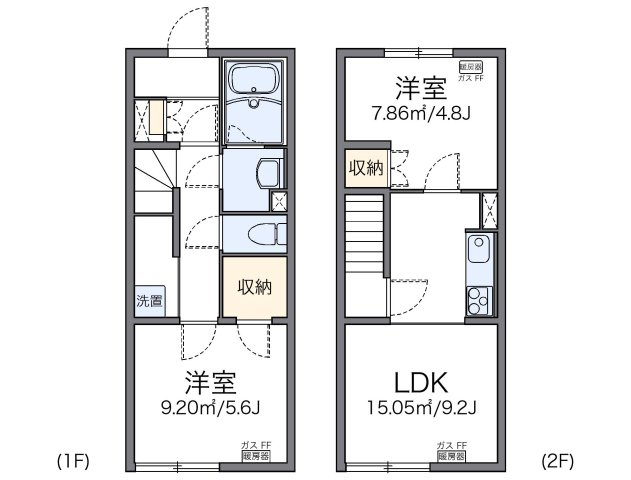 レオネクストハピネス３号館の間取り
