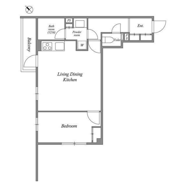 ACP Residence 新江古田の間取り