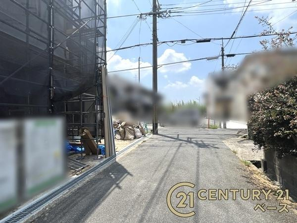 リナージュ北郡山町 ／新築一戸建の前面道路含む現地写真|■現地撮影写真■