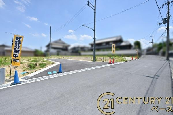 リーブルガーデン中山台 １号棟 ／新築一戸建の前面道路含む現地写真|■現地撮影写真■落ち着いた雰囲気の閑静な住宅地内です！