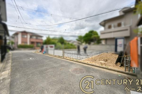 天理市平等坊町 ／新築一戸建の前面道路含む現地写真|■現地撮影写真■