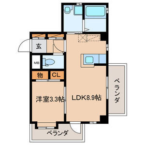【間取り】 | ラ･セーヌ高宮