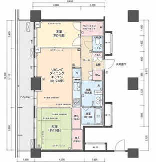 【間取り】 | ベイシティ晴海スカイリンクタワー