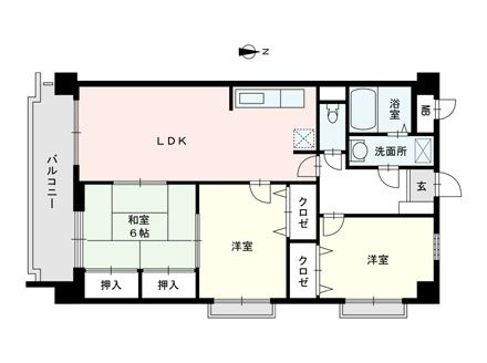 【間取り】 | エーデルハウス友泉