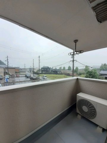 アプリコットⅠのバルコニー