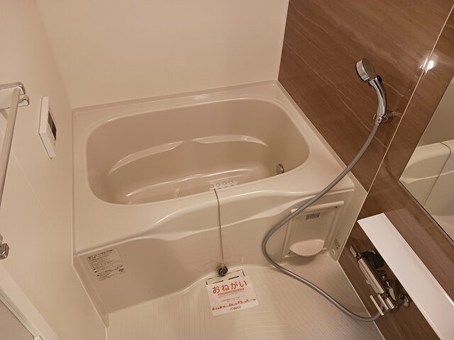 ルーカスいづろの浴室
