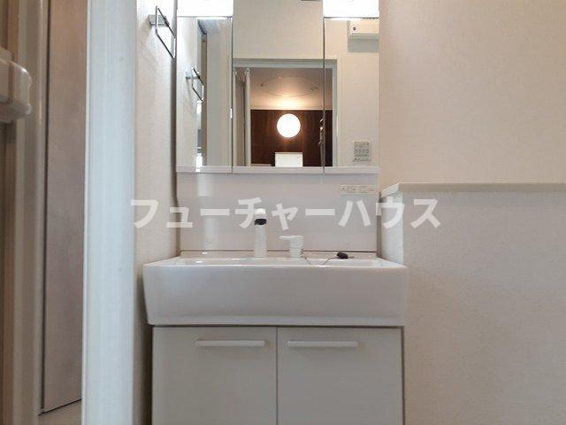 キアラ水戸の洗面所