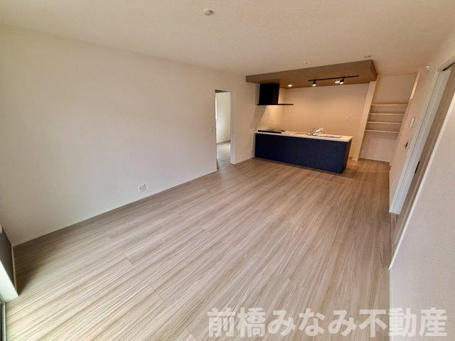 【新築平屋】前橋市下石倉町　限定１棟　リナージュ　新築建売の居間・リビング|リビングです