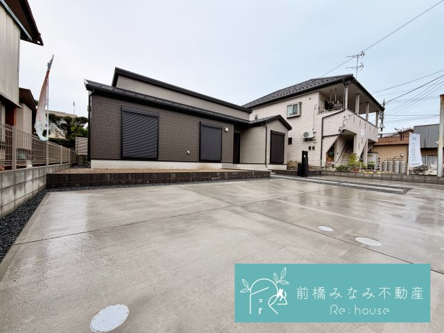 【新築平屋】前橋市下石倉町　限定１棟　リナージュ　新築建売の外観|外観です