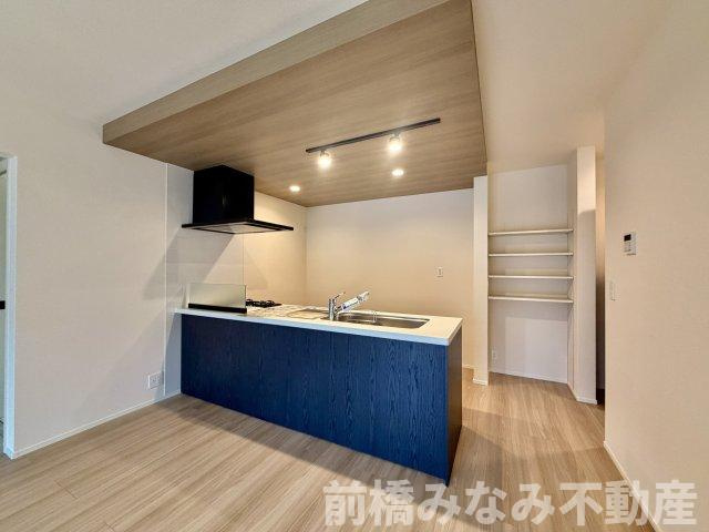 【新築平屋】前橋市下石倉町　限定１棟　リナージュ　新築建売のキッチン|きれいなキッチンです