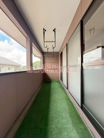 タプロコート参番館のバルコニー|バルコニー付きです