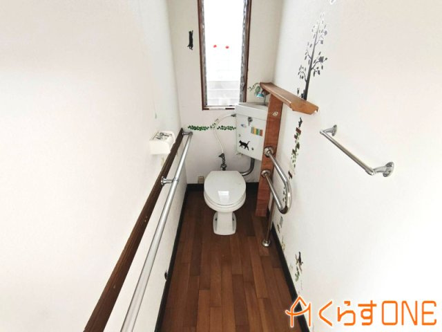 【トイレ】 | 静かなエリアの平屋中古住宅／姫路市緑台1丁目