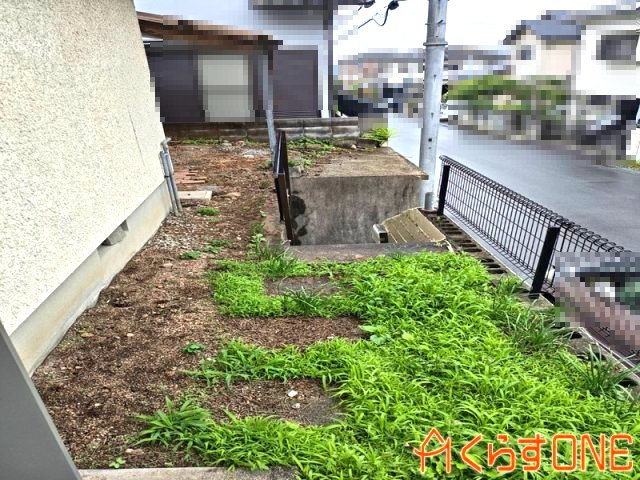 【庭】 | 静かなエリアの平屋中古住宅／姫路市緑台1丁目