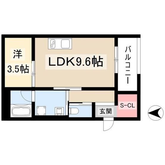 【間取り】 | WELLNEST　ROOM　名駅南　B棟