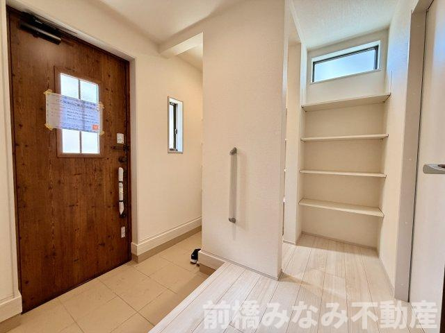 【新築】前橋市富士見町時沢第3　７号棟(全１１棟)　クリエートの家　新築建売分譲の玄関|落ち着いた玄関です
