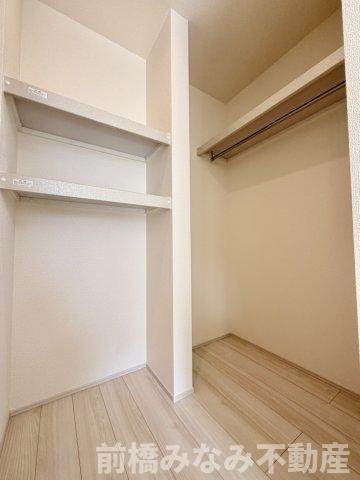 【新築】前橋市富士見町時沢第3　７号棟(全１１棟)　クリエートの家　新築建売分譲の収納|大きなスペースがあり、収納には困りません