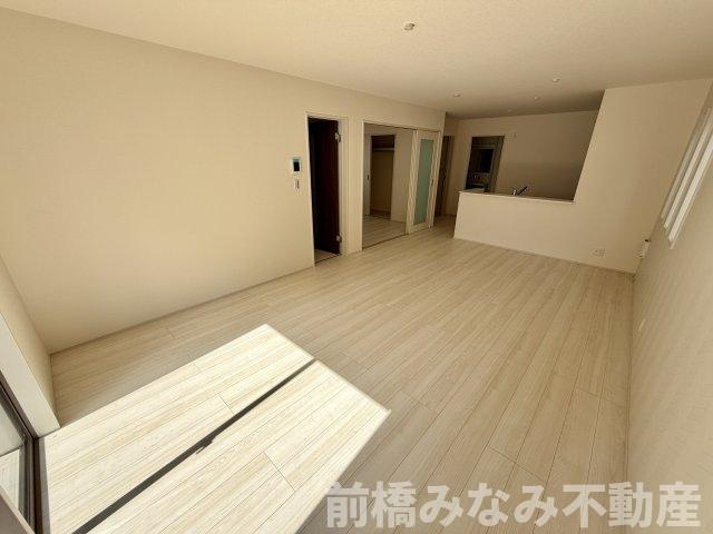 【新築】前橋市富士見町時沢第3　７号棟(全１１棟)　クリエートの家　新築建売分譲の居間・リビング|ゆったりとしたリビングです