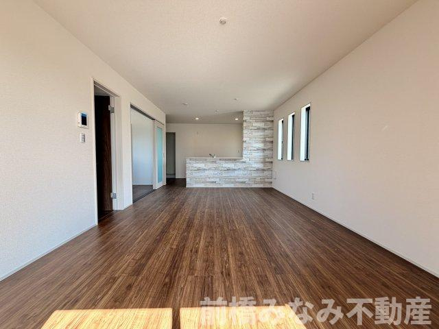 【新築】前橋市富士見町時沢第3　１号棟(全１１棟)　クリエートの家　新築建売分譲の居間・リビング|使いやすいリビングです