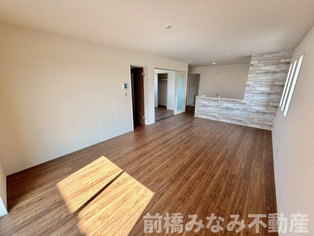 【新築】前橋市富士見町時沢第3　１号棟(全１１棟)　クリエートの家　新築建売分譲の居間・リビング|使いやすい居間です