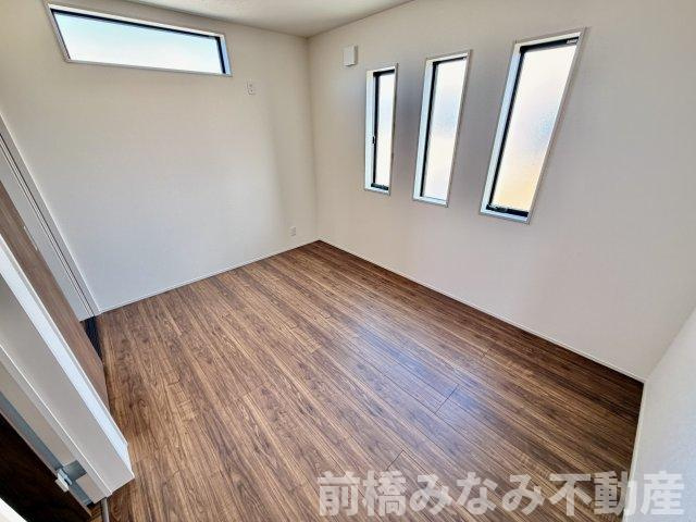 【新築】前橋市富士見町時沢第3　１号棟(全１１棟)　クリエートの家　新築建売分譲の洋室|コンパクトで使いやすい洋室です