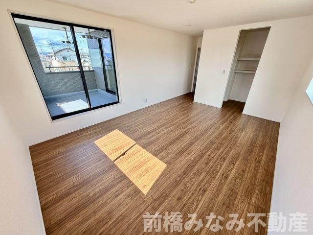 【新築】前橋市富士見町時沢第3　１号棟(全１１棟)　クリエートの家　新築建売分譲の洋室|広々とした洋室です